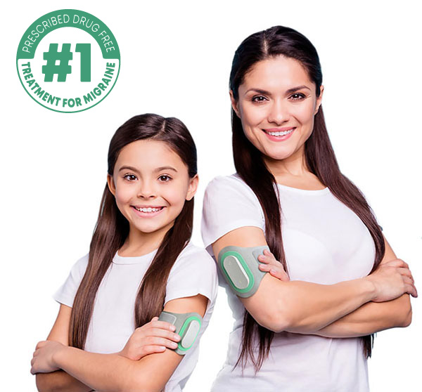mother and daughter with #1 stamp